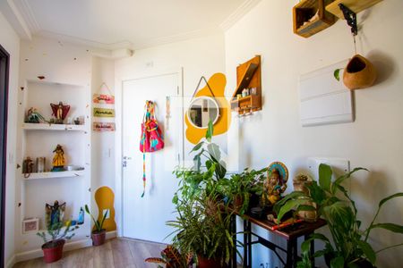 Sala/Cozinha de apartamento para alugar com 1 quarto, 41m² em Vila Valparaiso, Santo André
