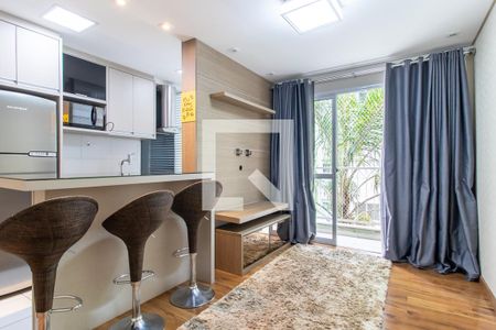 Sala de apartamento para alugar com 2 quartos, 57m² em Novo Mundo, Curitiba