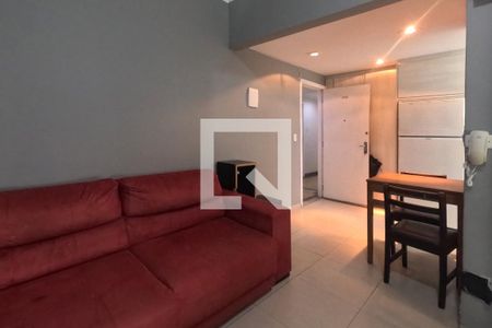 Sala de kitnet/studio para alugar com 1 quarto, 25m² em Pompéia, Santos
