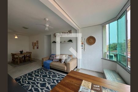Sala de apartamento para alugar com 2 quartos, 89m² em Canasvieiras, Florianópolis