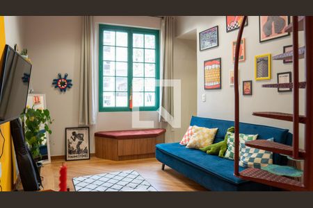 Sala de apartamento para alugar com 1 quarto, 66m² em Centro Histórico de São Paulo, São Paulo