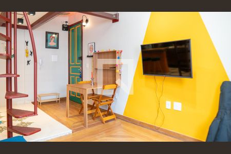 Sala de apartamento para alugar com 1 quarto, 66m² em Centro Histórico de São Paulo, São Paulo