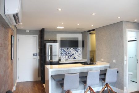 Sala de apartamento para alugar com 1 quarto, 46m² em Parque Campolim, Sorocaba