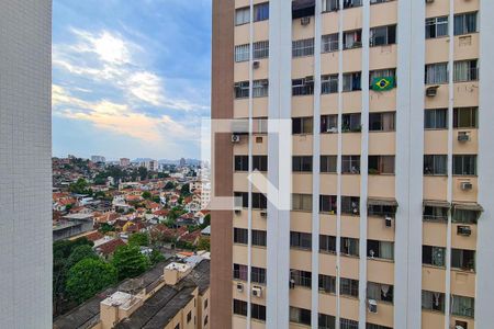 Sala vista de apartamento à venda com 3 quartos, 68m² em Engenho Novo, Rio de Janeiro