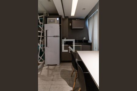 Cozinha de kitnet/studio para alugar com 1 quarto, 34m² em Perdizes, São Paulo