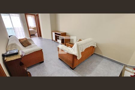 Sala de apartamento para alugar com 1 quarto, 95m² em Encruzilhada, Santos