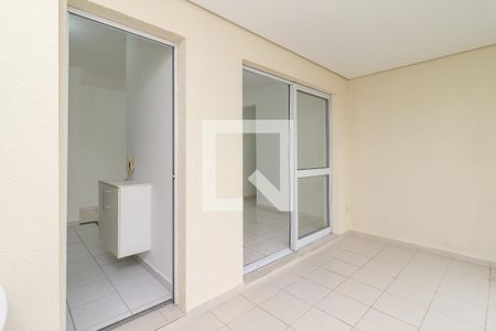 Varanda da Sala de apartamento à venda com 3 quartos, 73m² em Carandiru, São Paulo
