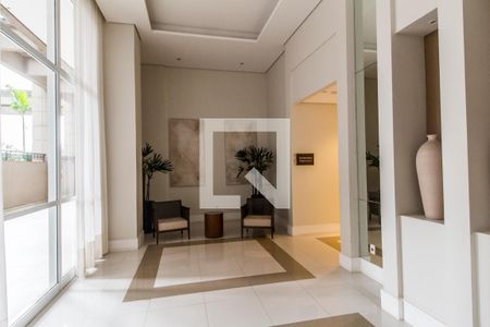 Apartamento à venda com 76m², 1 quarto e 2 vagas Apartamento à venda com 76m², 1 quarto e 2 vagasHall social