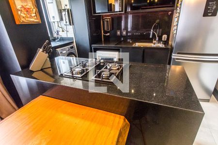 Apartamento à venda com 76m², 1 quarto e 2 vagas Apartamento à venda com 76m², 1 quarto e 2 vagasDetalhe da cozinha