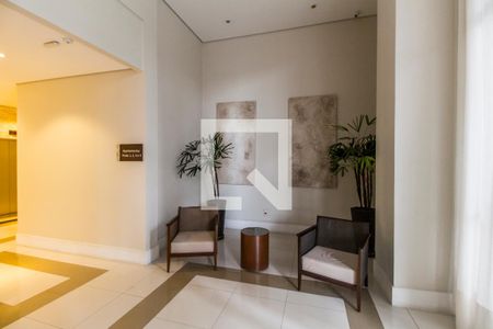 Apartamento à venda com 76m², 1 quarto e 2 vagas Apartamento à venda com 76m², 1 quarto e 2 vagasHall social