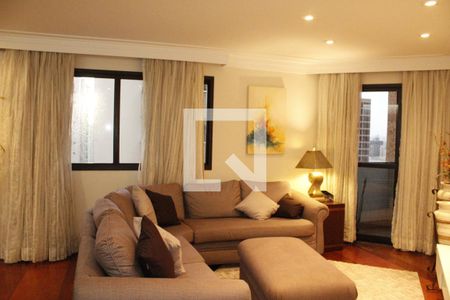 Sala de apartamento para alugar com 3 quartos, 168m² em Santa Paula, São Caetano do Sul