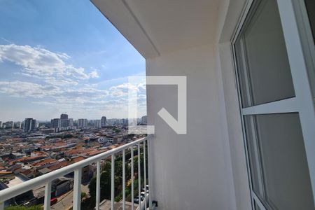 Varanda da Sala de apartamento para alugar com 1 quarto, 34m² em Chácara Mafalda, São Paulo