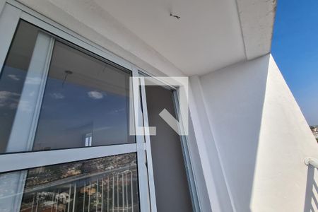 Varanda da Sala de apartamento para alugar com 1 quarto, 34m² em Chácara Mafalda, São Paulo