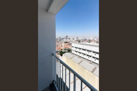 Varanda da Sala de apartamento para alugar com 1 quarto, 34m² em Chácara Mafalda, São Paulo
