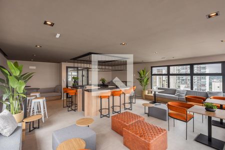 Apartamento à venda com 23m², 1 quarto e sem vagaSalão de Festas