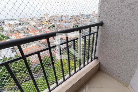 Varanda da Sala de apartamento à venda com 3 quartos, 68m² em Vila Talarico, São Paulo
