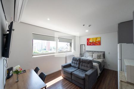Sala/Quarto de kitnet/studio para alugar com 1 quarto, 27m² em Vila Clementino, São Paulo