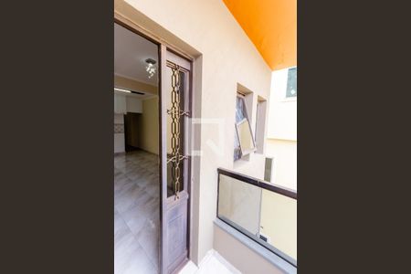 Varanda da Sala de apartamento à venda com 2 quartos, 55m² em Campestre, Santo André