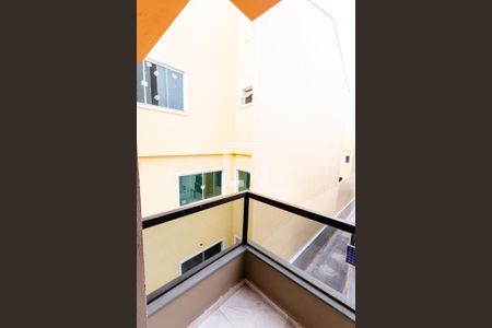 Varanda da Sala de apartamento à venda com 2 quartos, 55m² em Campestre, Santo André