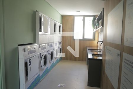 Studio à venda com 26m², 1 quarto e sem vagaLavanderia