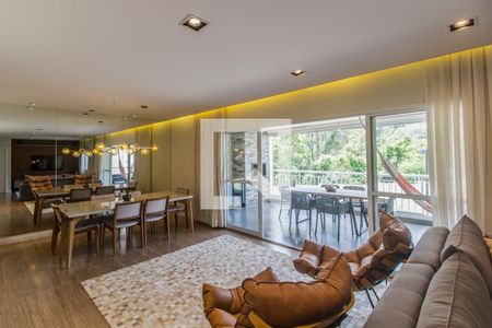 Sala de TV de apartamento à venda com 3 quartos, 158m² em Centro Empresarial Tamboré, Santana de Parnaíba