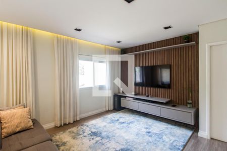 Sala de TV de apartamento à venda com 3 quartos, 158m² em Centro Empresarial Tamboré, Santana de Parnaíba