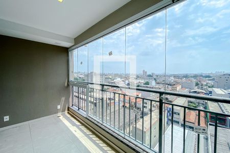 Varanda da Sala de apartamento para alugar com 2 quartos, 59m² em Pari, São Paulo