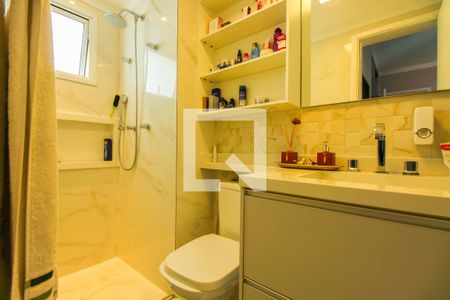 Apartamento à venda com 108m², 3 quartos e 3 vagas Apartamento à venda com 108m², 3 quartos e 3 vagasBanheiro da suíte