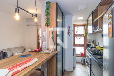Apartamento à venda com 50m², 1 quarto e 1 vagaCozinha