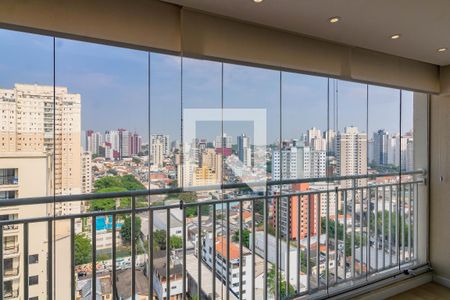 Varanda  de apartamento para alugar com 2 quartos, 61m² em Vila Monte Alegre, São Paulo
