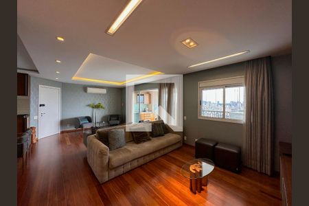 Sala de apartamento para alugar com 3 quartos, 144m² em Campo Belo, São Paulo
