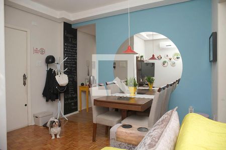 Sala de apartamento para alugar com 1 quarto, 39m² em Farroupilha, Porto Alegre