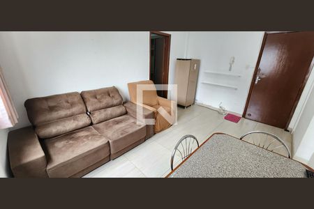 Sala de apartamento para alugar com 1 quarto, 50m² em Itararé, Santos