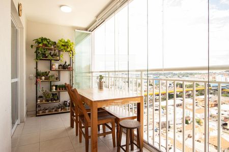 Varanda da Sala de apartamento à venda com 1 quarto, 45m² em Ipiranga, São Paulo