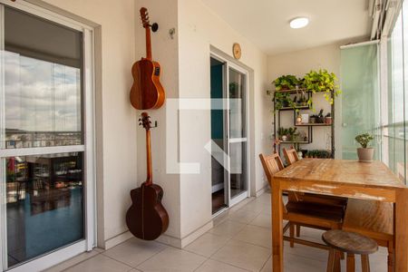 Varanda da Sala de apartamento à venda com 1 quarto, 45m² em Ipiranga, São Paulo