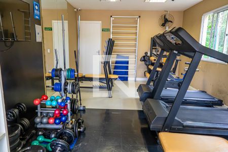 Apartamento para alugar com 49m², 2 quartos e 1 vaga Apartamento para alugar com 49m², 2 quartos e 1 vagaÁrea comum - Academia