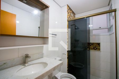 Apartamento à venda com 91m², 2 quartos e 2 vagasBanheiro do quarto 1