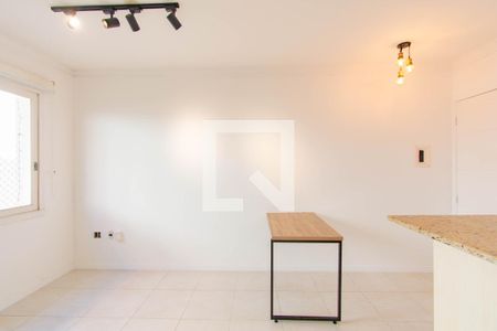 Sala de apartamento para alugar com 1 quarto, 34m² em Centro, Canoas