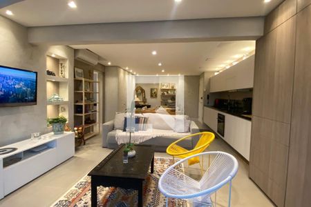 Sala de apartamento para alugar com 2 quartos, 82m² em Melville Empresarial Ii, Barueri