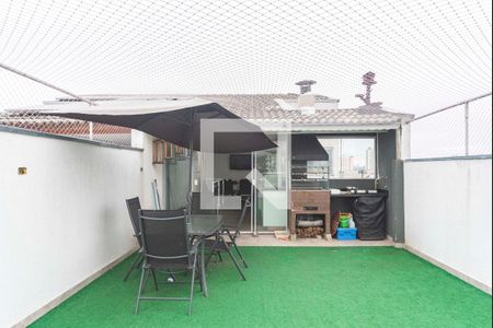 Apartamento à venda com 140m², 3 quartos e 2 vagas Apartamento à venda com 140m², 3 quartos e 2 vagasVaranda da Cobertura e Área Gourmet