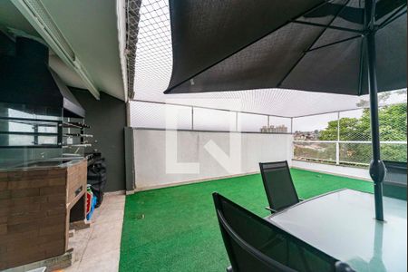 Apartamento à venda com 140m², 3 quartos e 2 vagas Apartamento à venda com 140m², 3 quartos e 2 vagasVaranda da Cobertura e Área Gourmet