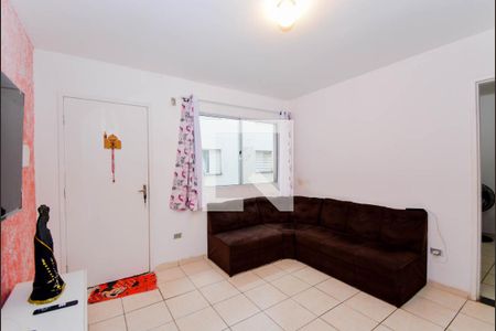 Sala de apartamento para alugar com 2 quartos, 48m² em Vila Nova Bonsucesso, Guarulhos