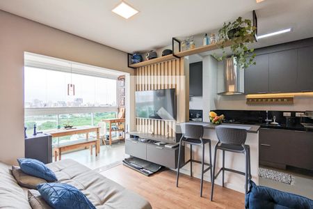 Sala de apartamento para alugar com 1 quarto, 57m² em Anchieta, São Bernardo do Campo
