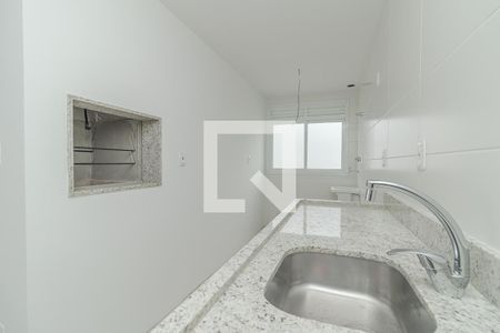 Apartamento à venda com 50m², 1 quarto e 2 vagasCozinha e Área de Serviço