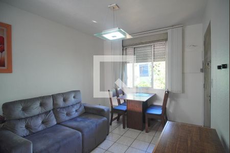 Sala de apartamento para alugar com 1 quarto, 36m² em Canudos, Novo Hamburgo