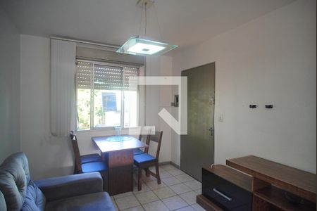 Sala de apartamento para alugar com 1 quarto, 36m² em Canudos, Novo Hamburgo