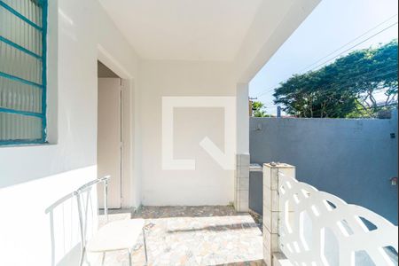 Varanda da Sala de casa para alugar com 1 quarto, 48m² em Vila Luzita, Santo André