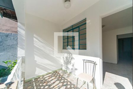 Varanda da Sala de casa para alugar com 1 quarto, 48m² em Vila Luzita, Santo André