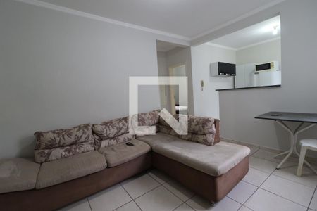 Sala de apartamento para alugar com 2 quartos, 45m² em Gávea, Uberlândia