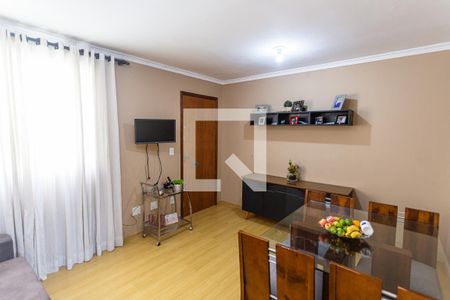 Sala de apartamento para alugar com 2 quartos, 55m² em Silveira, Belo Horizonte